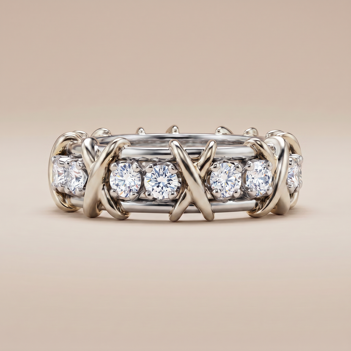 Schlumberger Eighteen Stone Ring