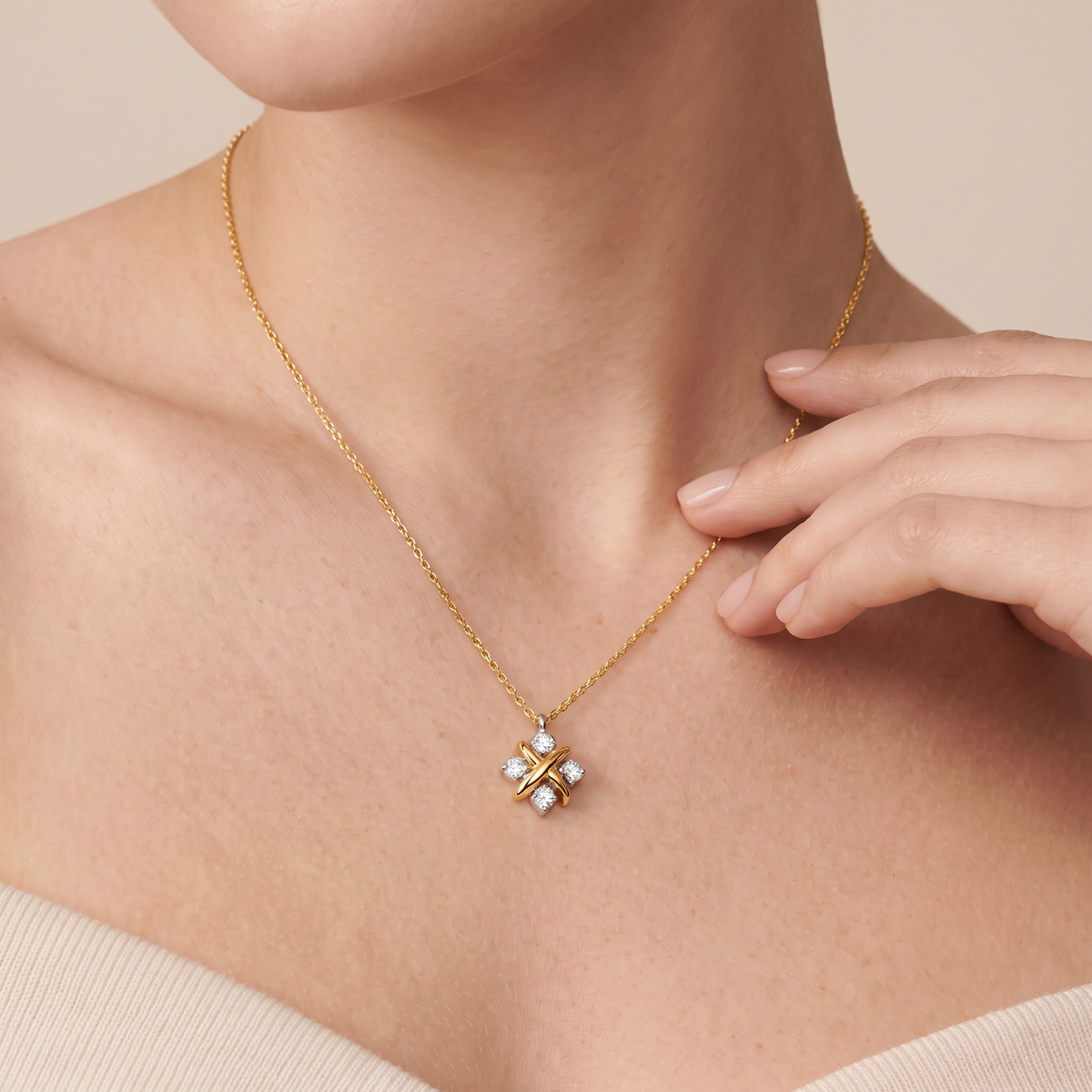 Sixteen Stone Necklace