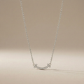 T Small Diamond Pavé Pendant Necklace