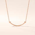 T Smile Pendant Necklace