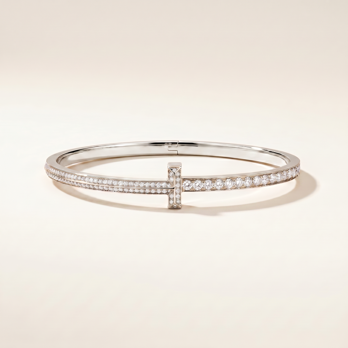 T1 Narrow Pavé Diamond Bracelet