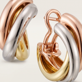 Trinity Hoop Earrings