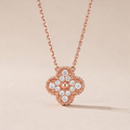 Vintage Alhambra 1 Pavé Motif Necklace
