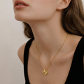 Vintage Alhambra Pendant Clover Necklace